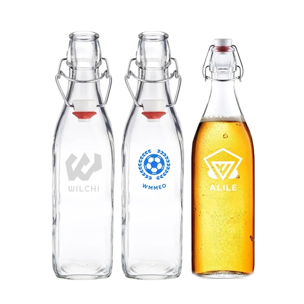 33oz. Swing Top Brewing Bottle with Airtight Stopper - 33oz. Swing Top Brewing Bottle with Airtight Stopper - Image 0 of 3