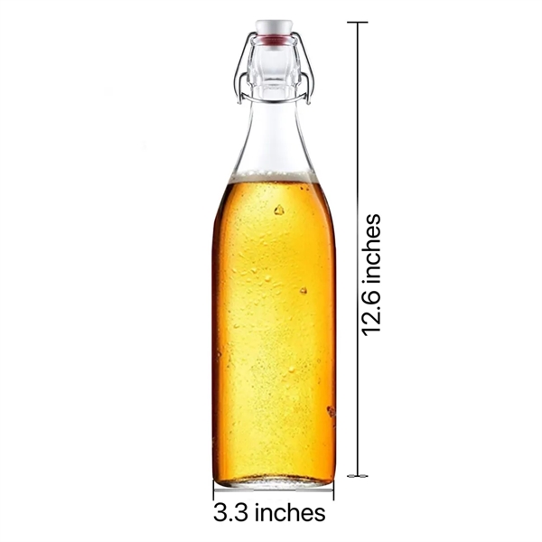 33oz. Swing Top Brewing Bottle with Airtight Stopper - 33oz. Swing Top Brewing Bottle with Airtight Stopper - Image 1 of 3
