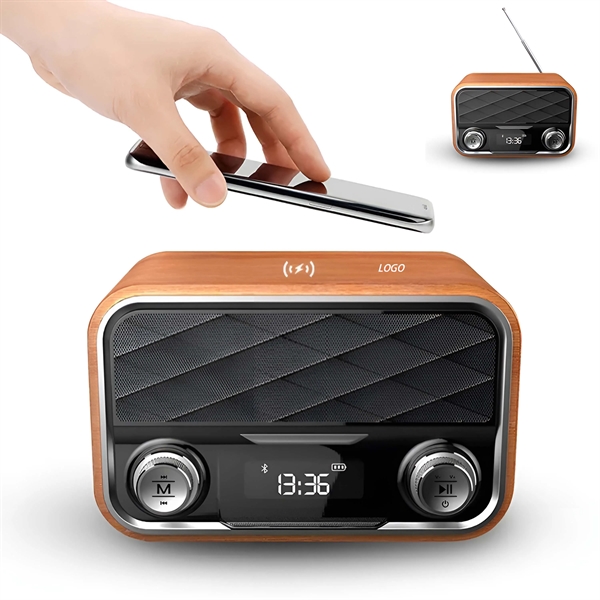 Speaker with Wireless Charger - Speaker with Wireless Charger - Image 0 of 4