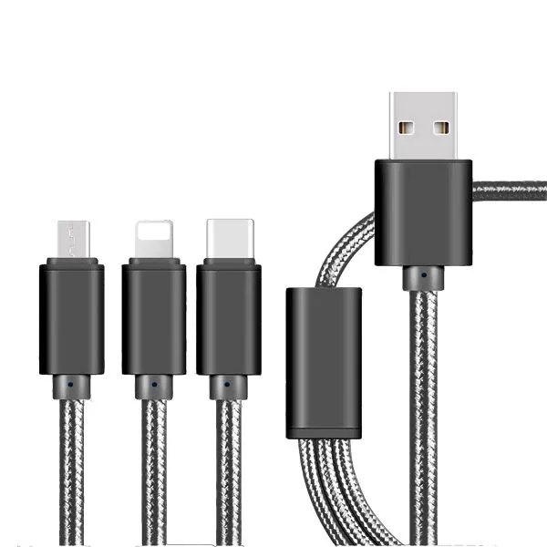 Rugger 3 in1 Charging Cable - Rugger 3 in1 Charging Cable - Image 1 of 9