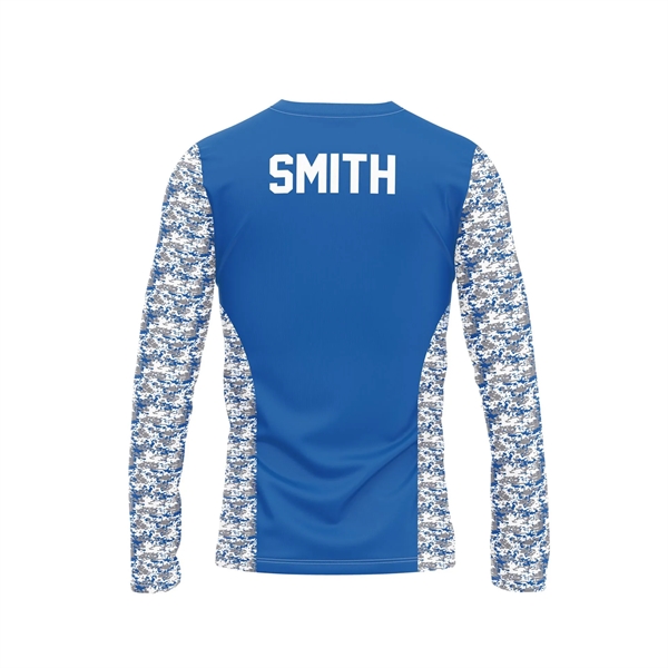 Full Dye Sub Workout Shirts - Long Sleeves - Adult/Youth - Full Dye Sub Workout Shirts - Long Sleeves - Adult/Youth - Image 1 of 1