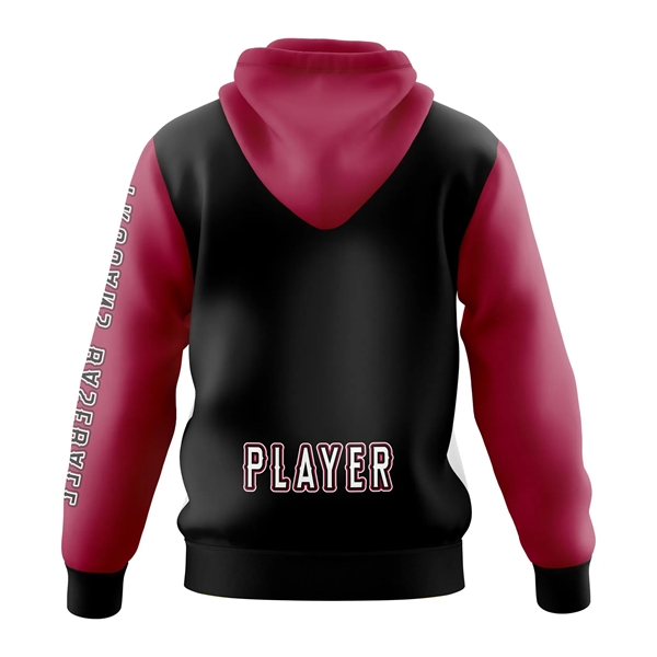 Full Dye Sub Hoodie - Adult/Youth - Full Dye Sub Hoodie - Adult/Youth - Image 5 of 5