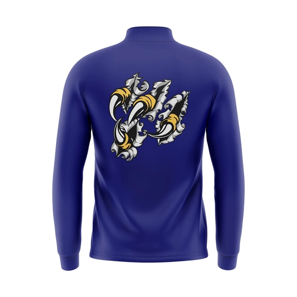 Full Dye Sub 1/4 Zip Pullover - Adult/Youth - Full Dye Sub 1/4 Zip Pullover - Adult/Youth - Image 5 of 5