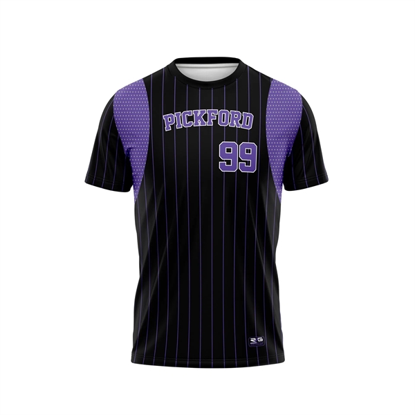 Full Dye Sub Baseball/Softball Crew Neck Pullover Jersey - Full Dye Sub Baseball/Softball Crew Neck Pullover Jersey - Image 0 of 1