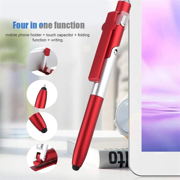 Foldable Capacitive Touch Pen Stylus - Foldable Capacitive Touch Pen Stylus - Image 1 of 5