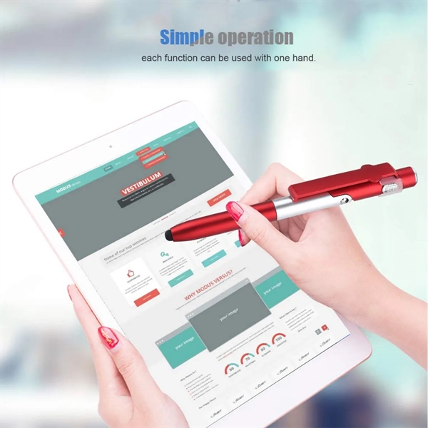 Foldable Capacitive Touch Pen Stylus - Foldable Capacitive Touch Pen Stylus - Image 2 of 5