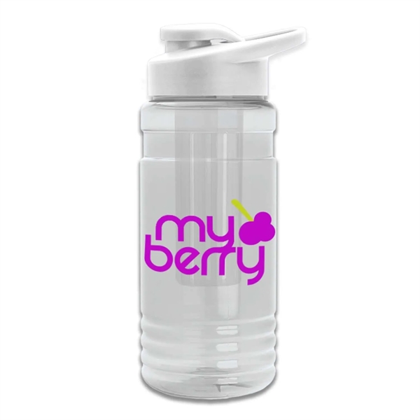 20 OZ. Transparent Bottle with Drink Thru Lid and Infuser - 20 OZ. Transparent Bottle with Drink Thru Lid and Infuser - Image 11 of 11