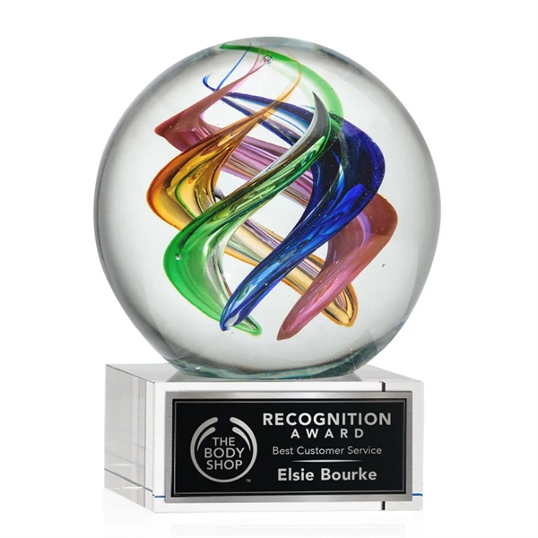 Galileo Award on Hancock Base - Clear
