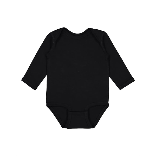 Rabbit Skins Infant Fine Jersey Long Sleeve Bodysuit - Rabbit Skins Infant Fine Jersey Long Sleeve Bodysuit - Image 5 of 23