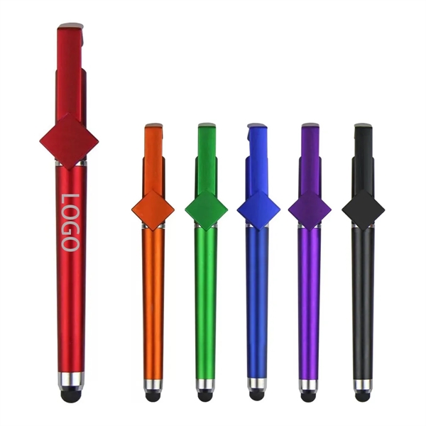 Multipurpose Mobile Phone Bracket Code Touch Screen Pen - Multipurpose Mobile Phone Bracket Code Touch Screen Pen - Image 0 of 1