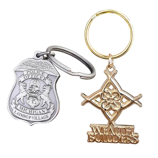 Die Struck Key chain - 1.5"dia - Die Struck Key chain - 1.5"dia - Image 1 of 9