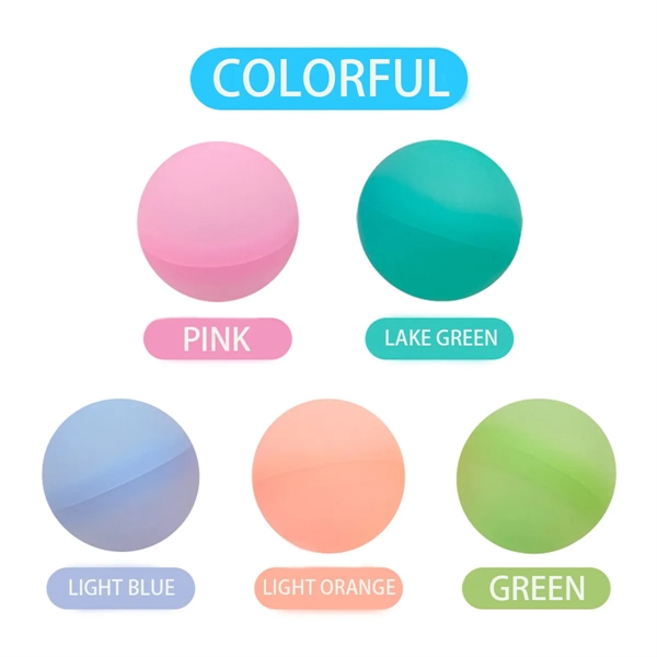 Reusable Water Balloons For Party Fun Swimming - Reusable Water Balloons For Party Fun Swimming - Image 1 of 2
