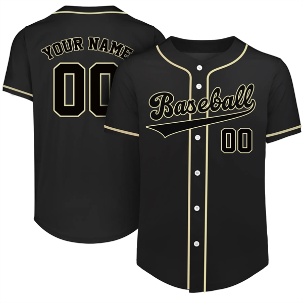 Custom Button Down Baseball Jersey (Full Dye Sublimation) - Custom Button Down Baseball Jersey (Full Dye Sublimation) - Image 22 of 35