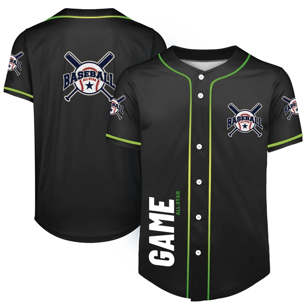 Custom Button Down Baseball Jersey (Full Dye Sublimation) - Custom Button Down Baseball Jersey (Full Dye Sublimation) - Image 28 of 35