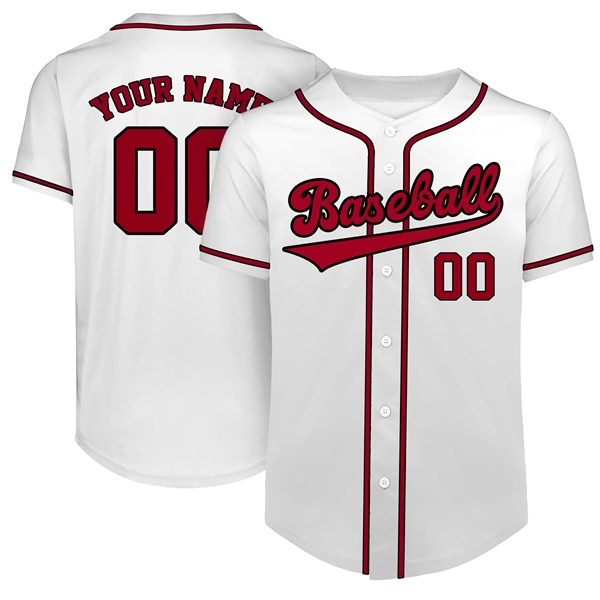 Custom Button Down Baseball Jersey (Full Dye Sublimation) - Custom Button Down Baseball Jersey (Full Dye Sublimation) - Image 31 of 35
