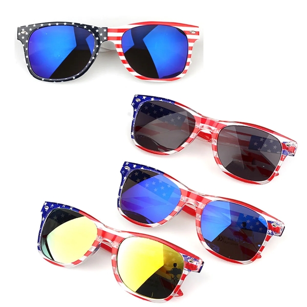 Customized Full Color Logo Sunglasses - Customized Full Color Logo Sunglasses - Image 0 of 1