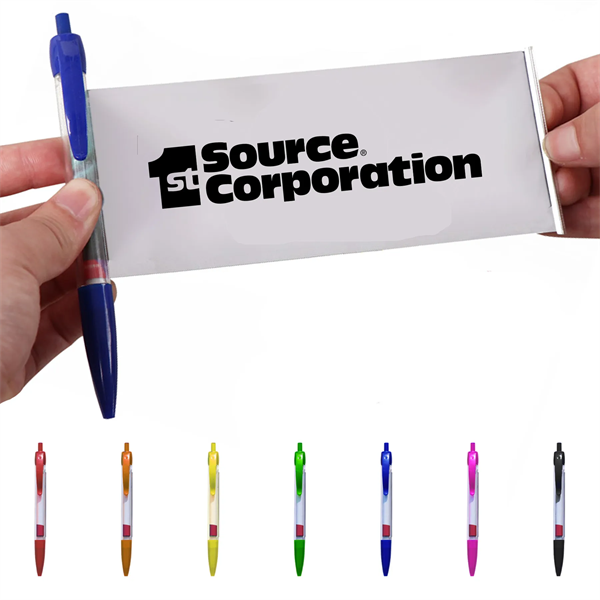 Promotional Advertising Paper Roll Ballpoint Pen - Promotional Advertising Paper Roll Ballpoint Pen - Image 0 of 4