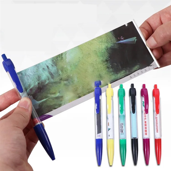 Promotional Advertising Paper Roll Ballpoint Pen - Promotional Advertising Paper Roll Ballpoint Pen - Image 1 of 4