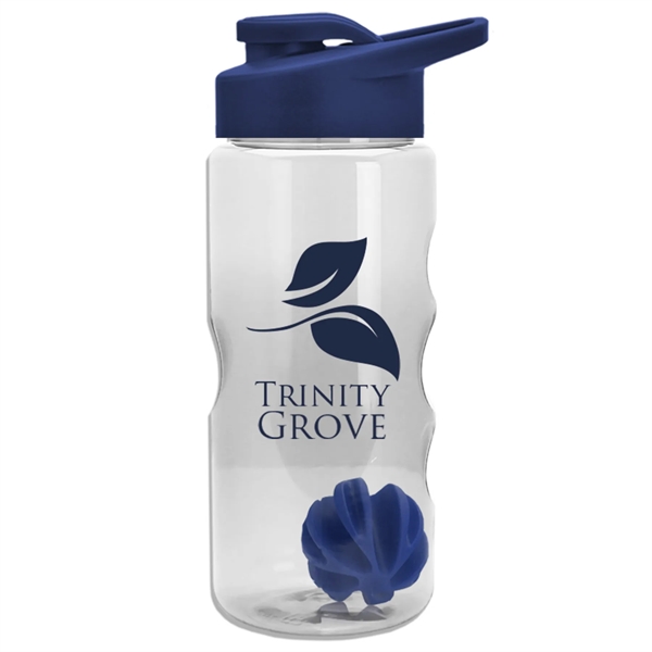 22 Oz. Mini Shaker Bottle with Drink Thru Lid - 22 Oz. Mini Shaker Bottle with Drink Thru Lid - Image 2 of 2