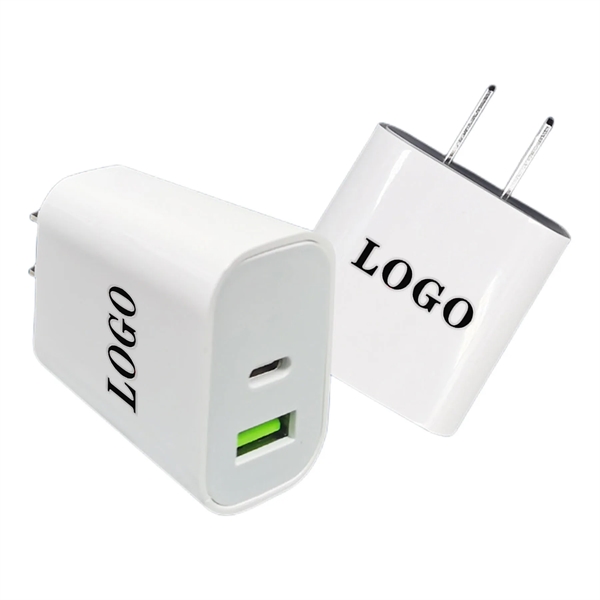 Dual Port New Wall Charger - Dual Port New Wall Charger - Image 0 of 2