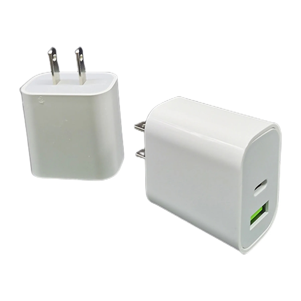 Dual Port New Wall Charger - Dual Port New Wall Charger - Image 1 of 2