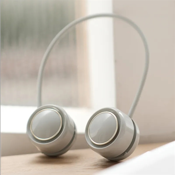 USB Recharging Foldable Personal Neck Fan With 3 Speeds Wind - USB Recharging Foldable Personal Neck Fan With 3 Speeds Wind - Image 1 of 4