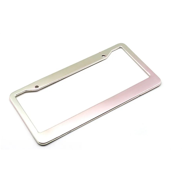 Metal Auto License Plate Frames With Diverse Pattern Design - Metal Auto License Plate Frames With Diverse Pattern Design - Image 4 of 6
