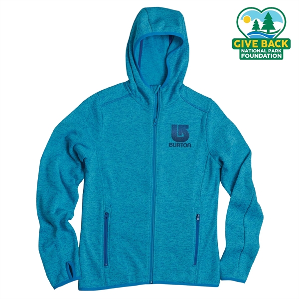 ACE Ladies' Melange Sweater Fleece - ACE Ladies' Melange Sweater Fleece - Image 0 of 2