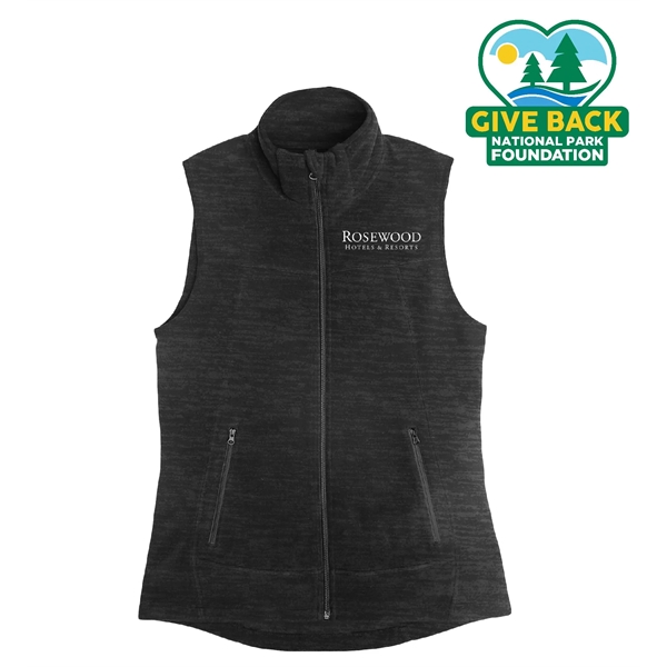 ACE Ladies Full Zip Polar Fleece Vest - ACE Ladies Full Zip Polar Fleece Vest - Image 0 of 1