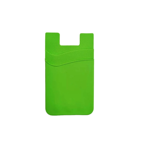 Popular Dual Pockets Silicone Cell Phone Wallet - Popular Dual Pockets Silicone Cell Phone Wallet - Image 7 of 7