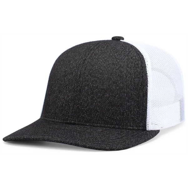 Melange Heather Low-Profile Trucker - Melange Heather Low-Profile Trucker - Image 0 of 8