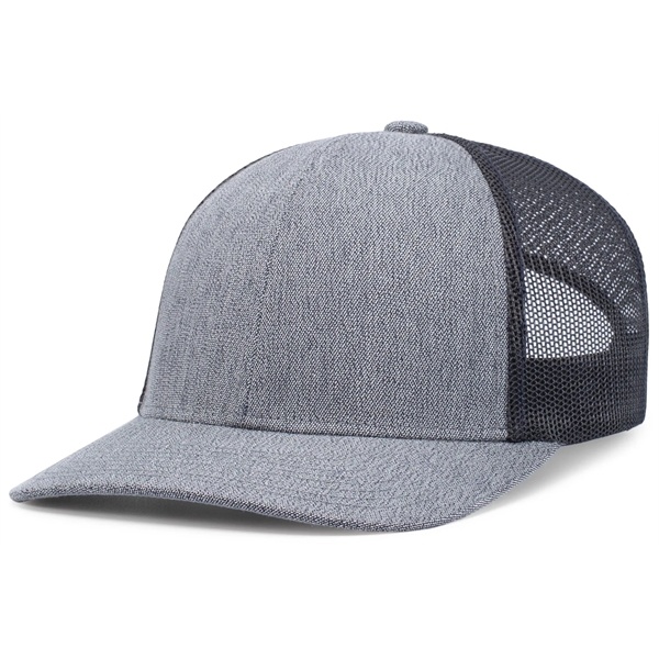 Melange Heather Low-Profile Trucker - Melange Heather Low-Profile Trucker - Image 3 of 8