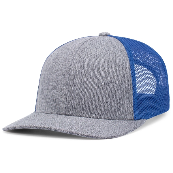 Melange Heather Low-Profile Trucker - Melange Heather Low-Profile Trucker - Image 4 of 8