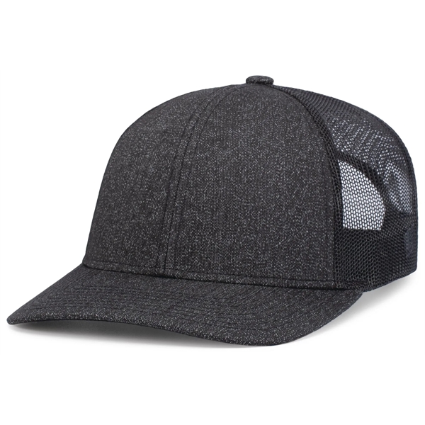 Melange Heather Low-Profile Trucker - Melange Heather Low-Profile Trucker - Image 6 of 8