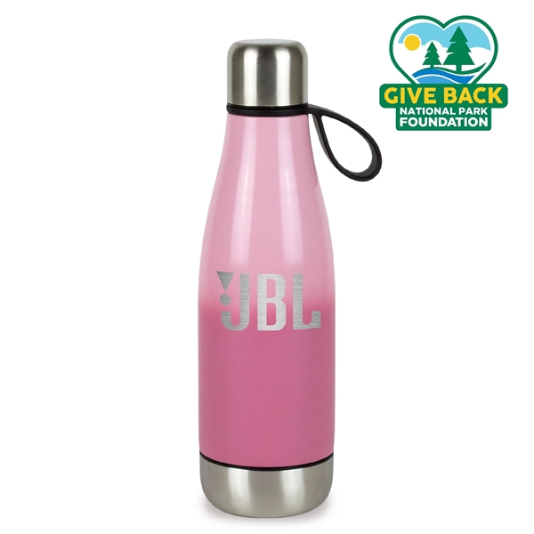 Ombre Double Entry Stainless Steel Water Bottle - Ombre Double Entry Stainless Steel Water Bottle - Image 2 of 6