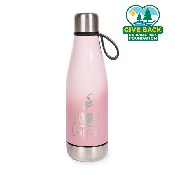 Ombre Double Entry Stainless Steel Water Bottle - Ombre Double Entry Stainless Steel Water Bottle - Image 3 of 6