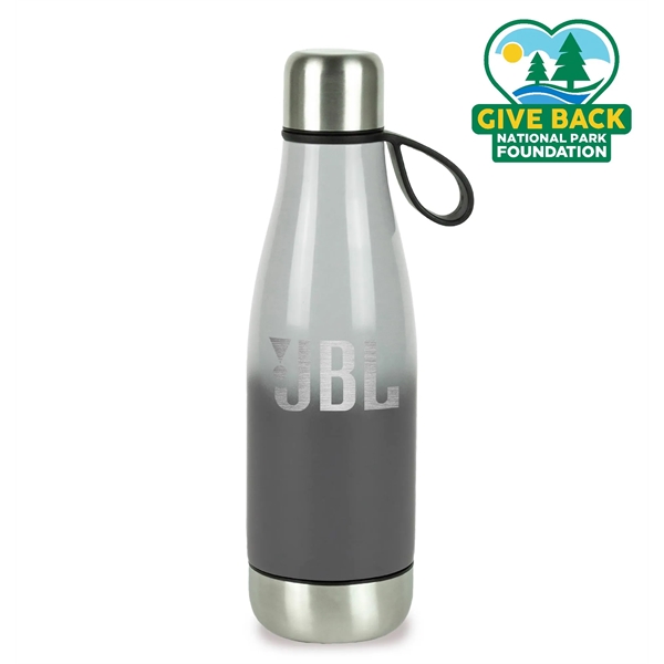 Ombre Double Entry Stainless Steel Water Bottle - Ombre Double Entry Stainless Steel Water Bottle - Image 4 of 6