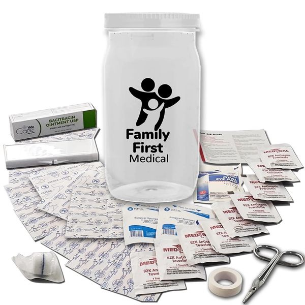 Family Medical Mason Jar Kit - Family Medical Mason Jar Kit - Image 0 of 1