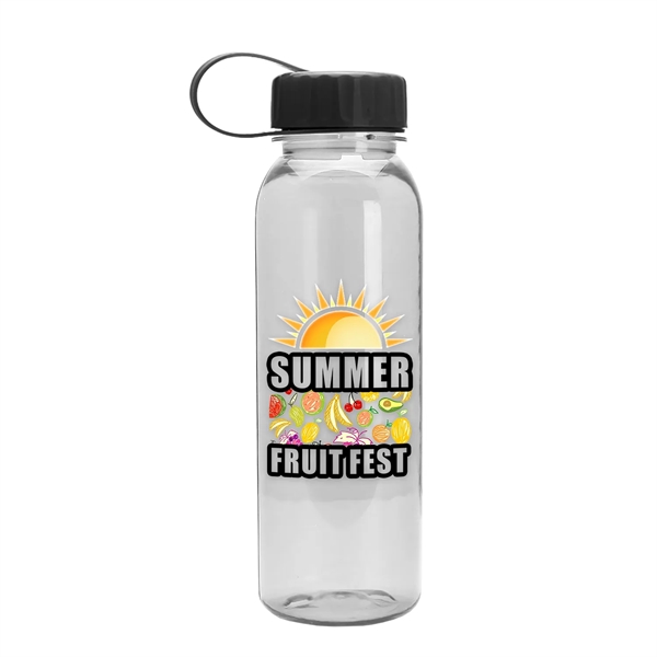24 Oz. Bottle w/ Tethered Lid - Digital Imprint - 24 Oz. Bottle w/ Tethered Lid - Digital Imprint - Image 2 of 9