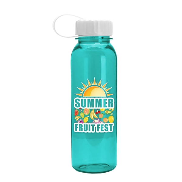 24 Oz. Bottle w/ Tethered Lid - Digital Imprint - 24 Oz. Bottle w/ Tethered Lid - Digital Imprint - Image 3 of 9