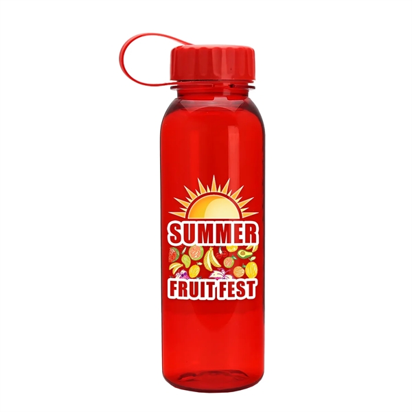 24 Oz. Bottle w/ Tethered Lid - Digital Imprint - 24 Oz. Bottle w/ Tethered Lid - Digital Imprint - Image 6 of 9