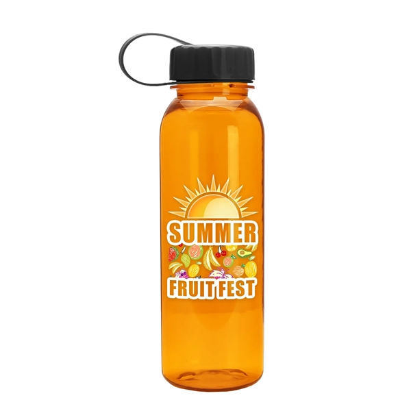 24 Oz. Bottle w/ Tethered Lid - Digital Imprint - 24 Oz. Bottle w/ Tethered Lid - Digital Imprint - Image 7 of 9