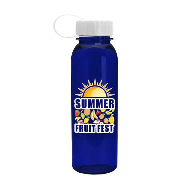 24 Oz. Bottle w/ Tethered Lid - Digital Imprint - 24 Oz. Bottle w/ Tethered Lid - Digital Imprint - Image 8 of 9