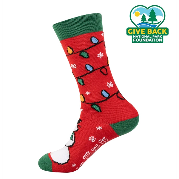 ACE Let's Spread Some Cheer, The Holidays Are Here Socks - ACE Let's Spread Some Cheer, The Holidays Are Here Socks - Image 1 of 2