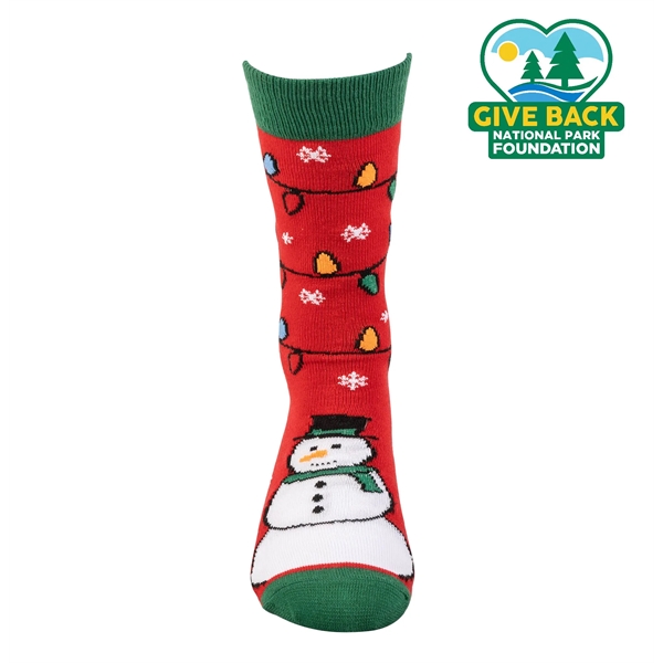 ACE Let's Spread Some Cheer, The Holidays Are Here Socks - ACE Let's Spread Some Cheer, The Holidays Are Here Socks - Image 2 of 2