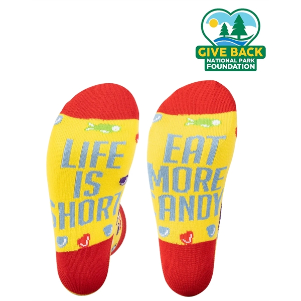 ACE Life Is Short, Eat More Candy Dress Socks - ACE Life Is Short, Eat More Candy Dress Socks - Image 0 of 1