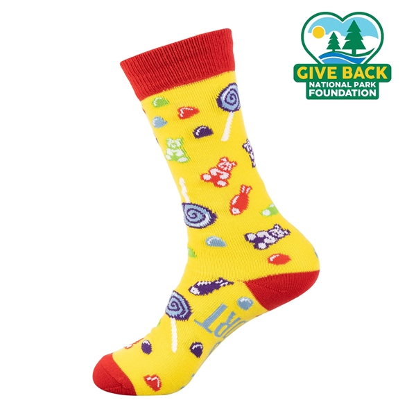 ACE Life Is Short, Eat More Candy Dress Socks - ACE Life Is Short, Eat More Candy Dress Socks - Image 1 of 1