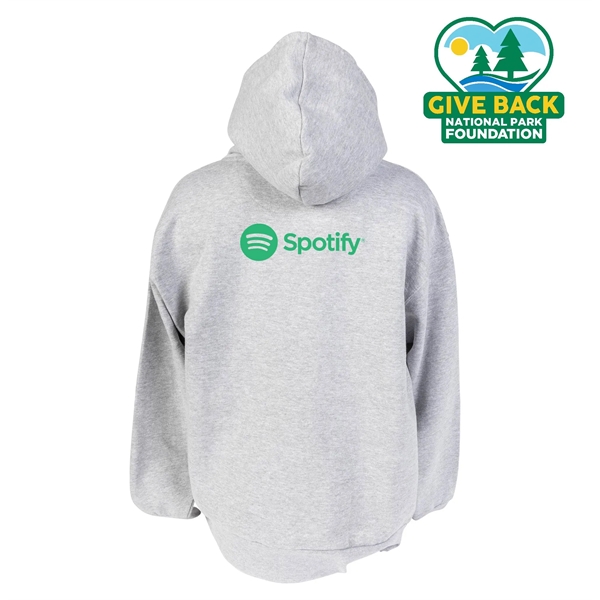Heavyweight Fleece Pullover Hooded Sweatshirt - Heavyweight Fleece Pullover Hooded Sweatshirt - Image 2 of 6