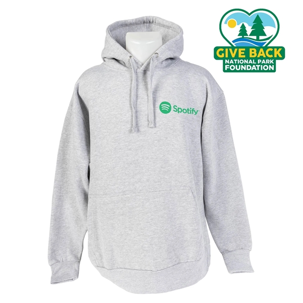 Heavyweight Fleece Pullover Hooded Sweatshirt - Heavyweight Fleece Pullover Hooded Sweatshirt - Image 3 of 6