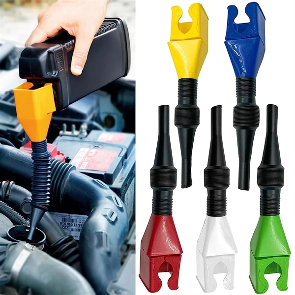 Retractable Auto Flexible Fuel Funnel - Retractable Auto Flexible Fuel Funnel - Image 0 of 2